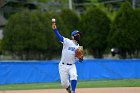Baseball vs CGA  Wheaton College Baseball vs Coast Guard Academy during game one of the NEWMAC semi-finals playoffs. - (Photo by Keith Nordstrom) : Wheaton, baseball, NEWMAC